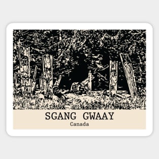 SGang Gwaay - Canada Sticker